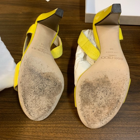 Beautiful yellow (summer ready) Jimmy Choo shoes! - Picture 5 of 5